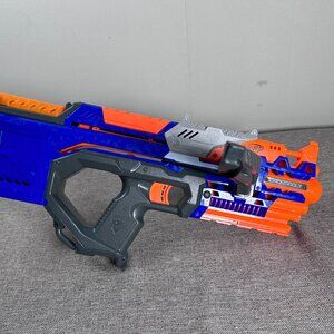 NERF N-Strike Elite Crossbolt Blaster Orange Blue NO 12 DART AMMO CLIP
